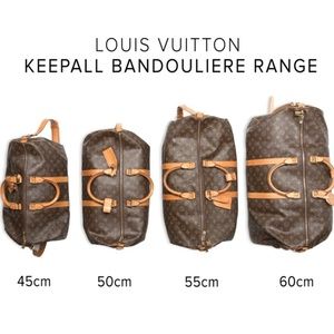 Louis Vuitton Keepall Size Guide – LuxeDH